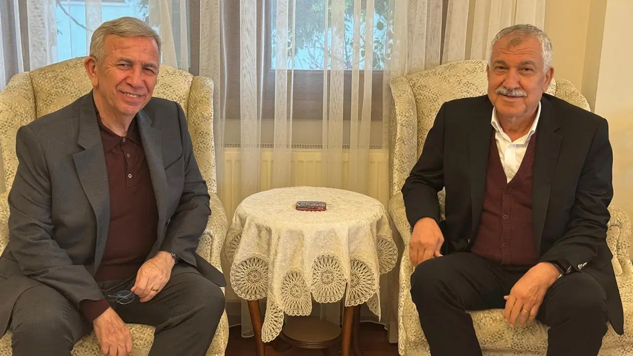 Mansur Yavaş’tan Zeydan Karalar’a Destek Ziyareti