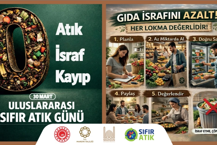 Mardin’de Uluslararası Sıfır Atık Ayı Coşkusu!