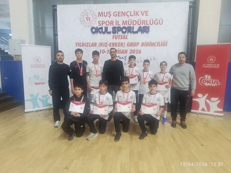 Mardin Kasımiye Ortaokulu Futsal’da Şampiyon!