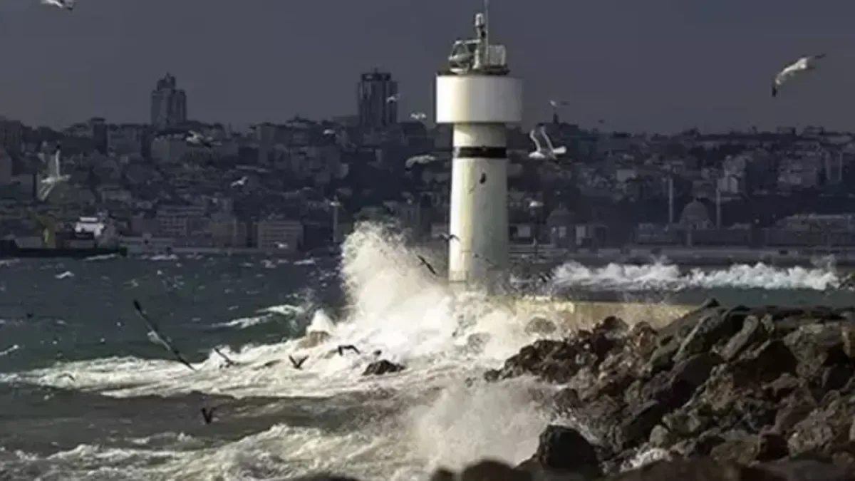 Marmara’da Lodos Sebebiyle Vapur Seferleri İptal!
