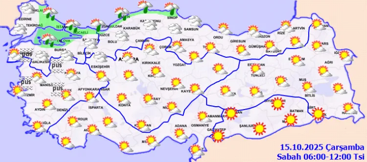 Marmara ve Karadeniz’de Sağanak Yağış Bekleniyor!