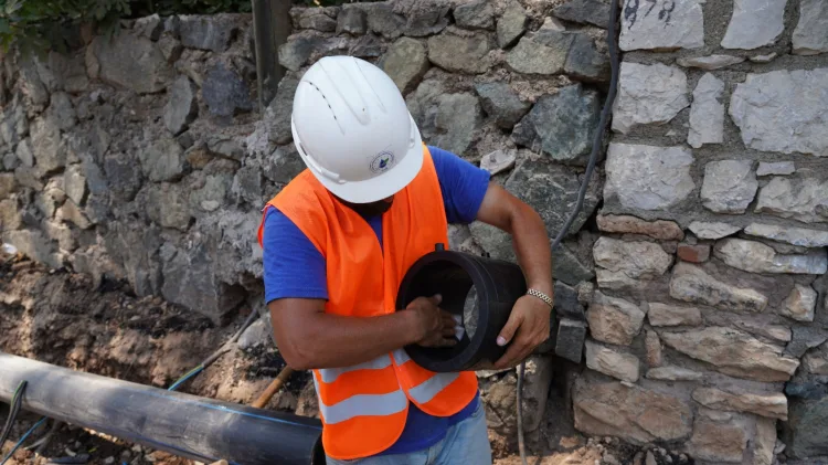 Marmaris İçmeler’de Kanalizasyon Hattı Yenileniyor!