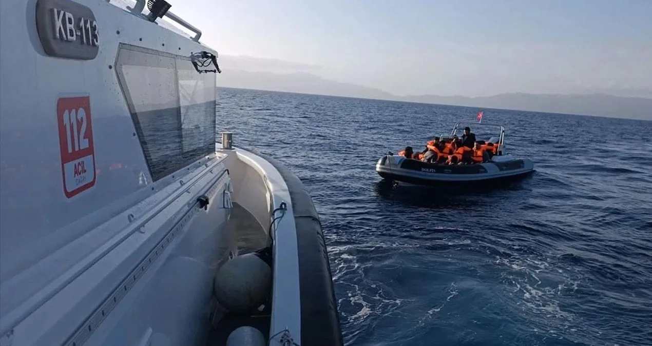 Marmaris’te 22 Düzensiz Göçmen Yakalandı!