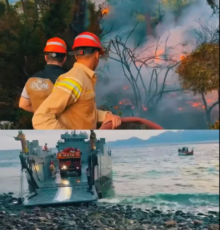 Marmaris’teki Orman Yangını Kontrol Altına Alındı