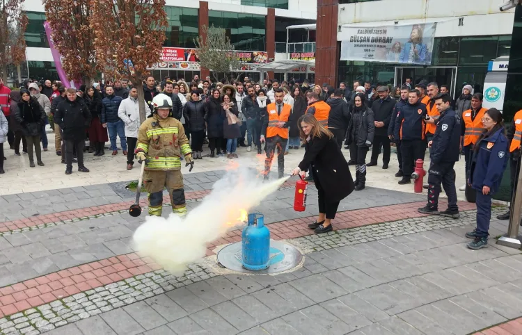 MASKİ’den Gerçekçi Yangın Tatbikatı Gerçekleşti