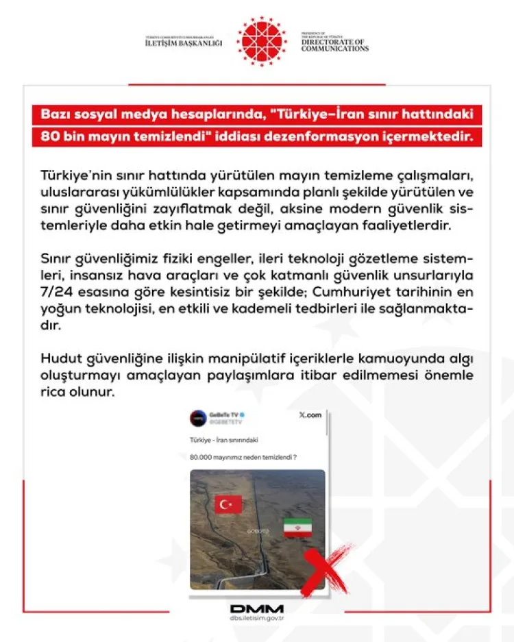Mayın Temizleme İddiası Asılsız Çıktı!