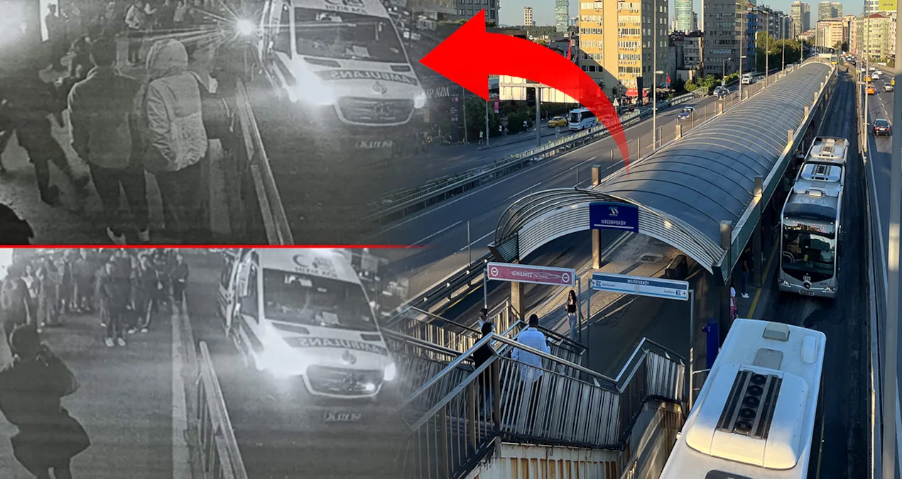 Mecidiyeköy’de Metrobüs Durağında Kanlı Olay!
