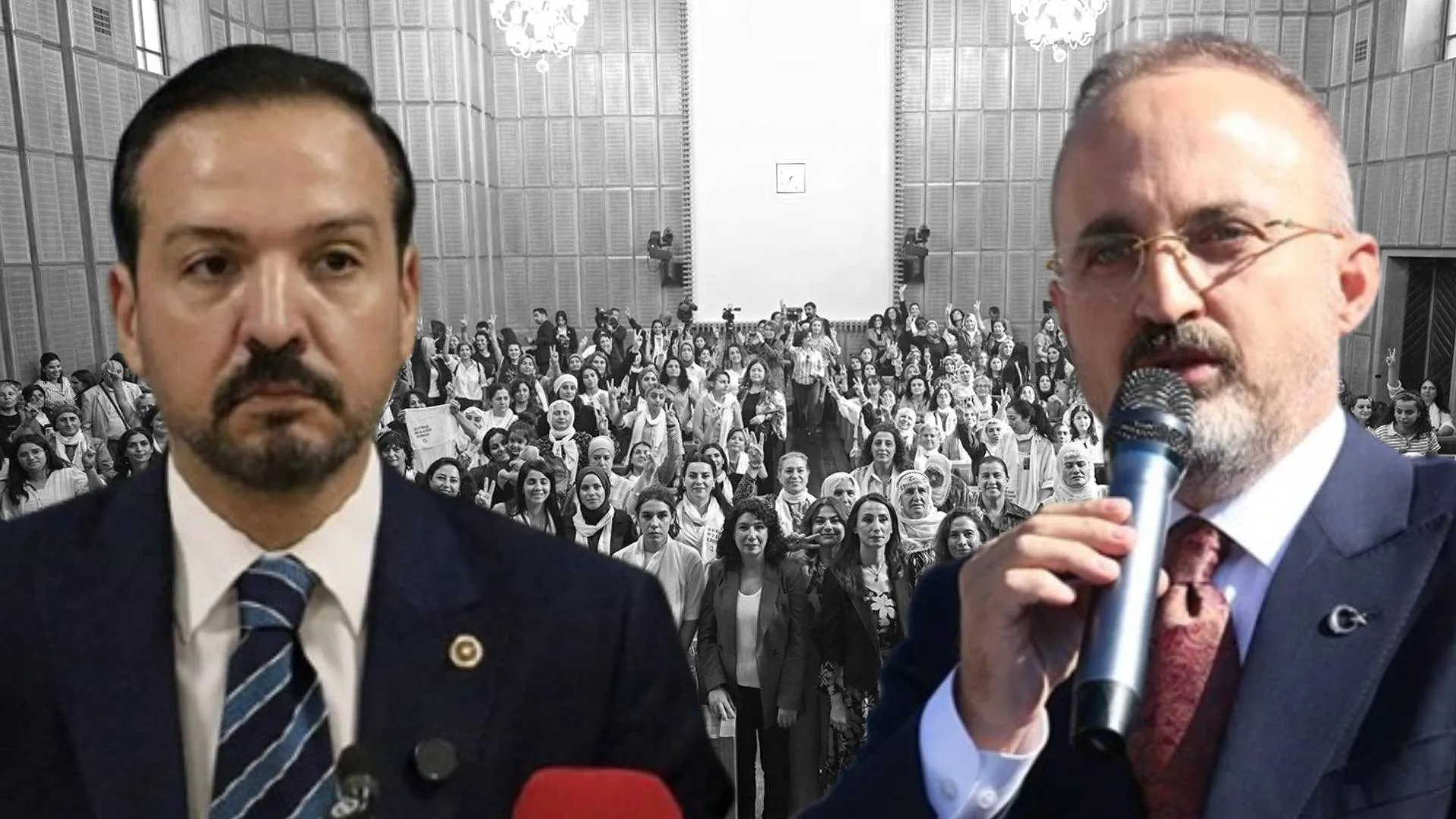 Meclis’te Öcalan Sloganı: AKP’den Sert Tepkiler!