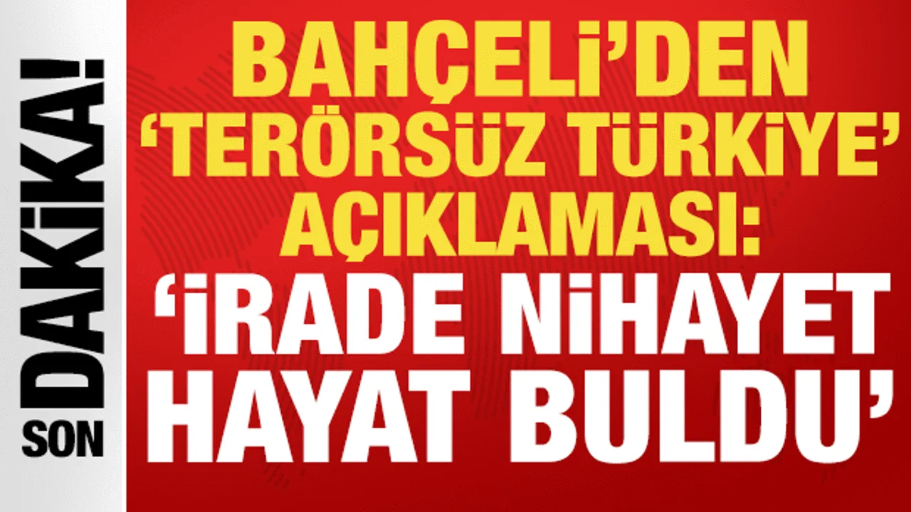 Meclis’ten Terörsüz Türkiye İçin Tarihi Adım!