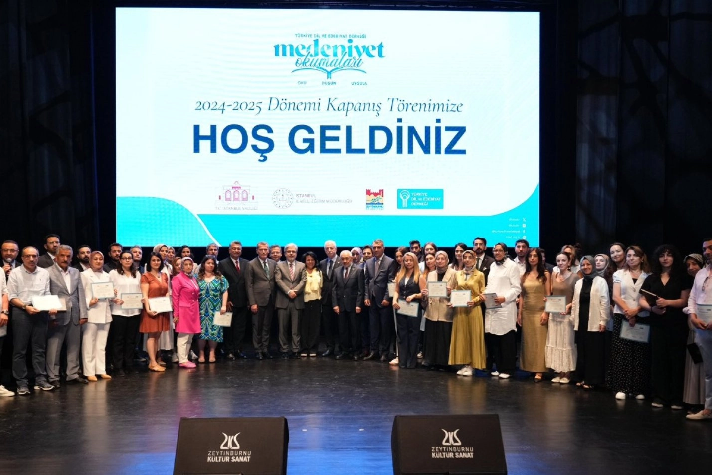 Medeniyet Okumaları Projesi Kapanış Töreni Yapıldı!