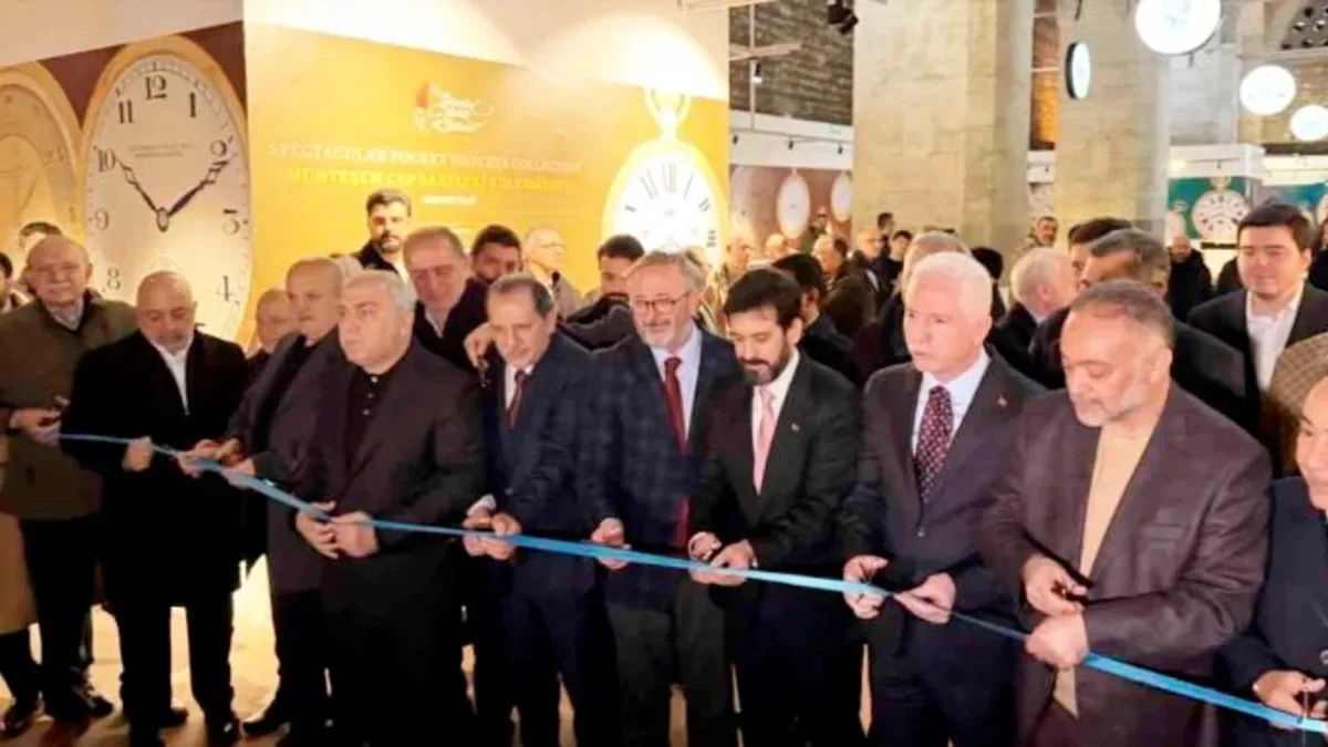 Mehmet Çebi’nin Cep Saatleri Tophane’de Sergileniyor