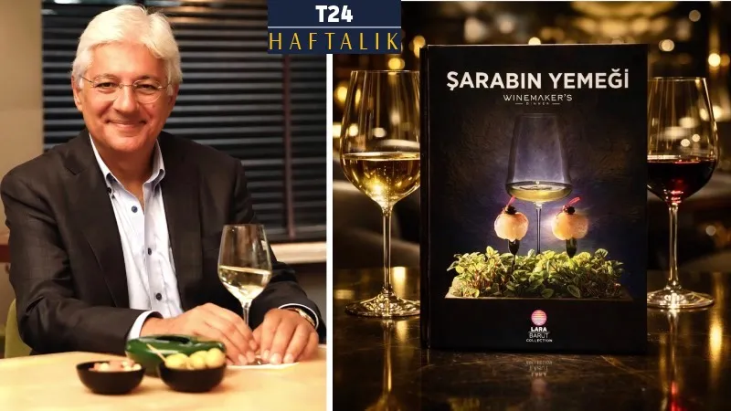 Mehmet Yalçın’dan Şarabın Yemekleri Kitabı Çıktı!