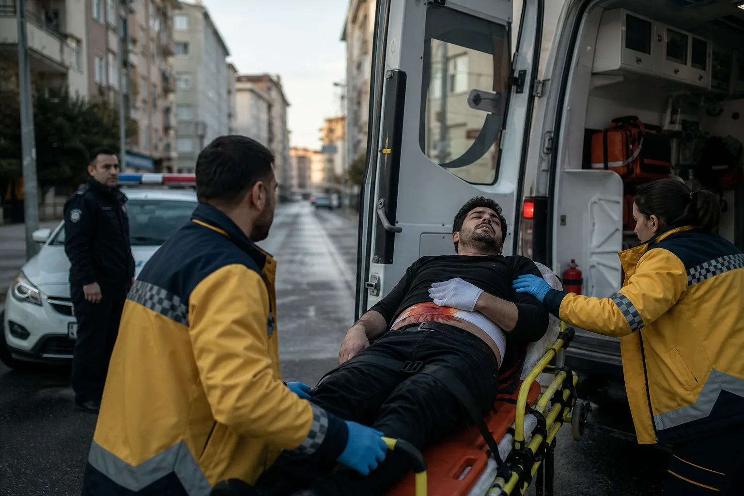 Melikgazi’de Akraba Kavgası: Bıçaklı Saldırı Sonucu Yaralı