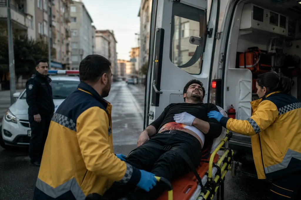 Melikgazi’de Akraba Kavgası: Bıçaklı Saldırı Sonucu Yaralı