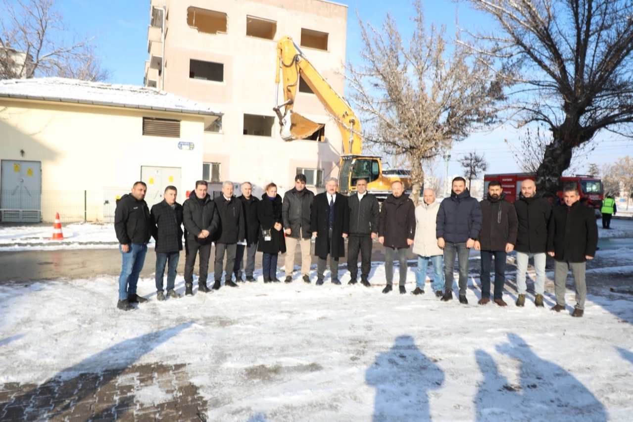 Melikgazi’de Kentsel Dönüşüm Hızla Başladı!