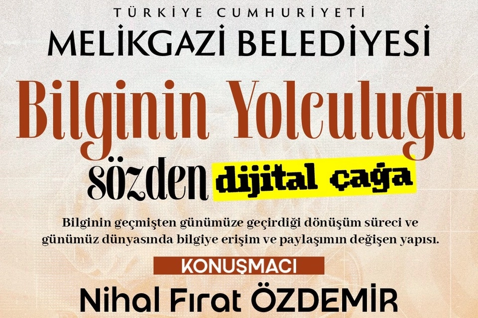 Melikgazi’de Sanat ve Dijital Bilgi Buluşması