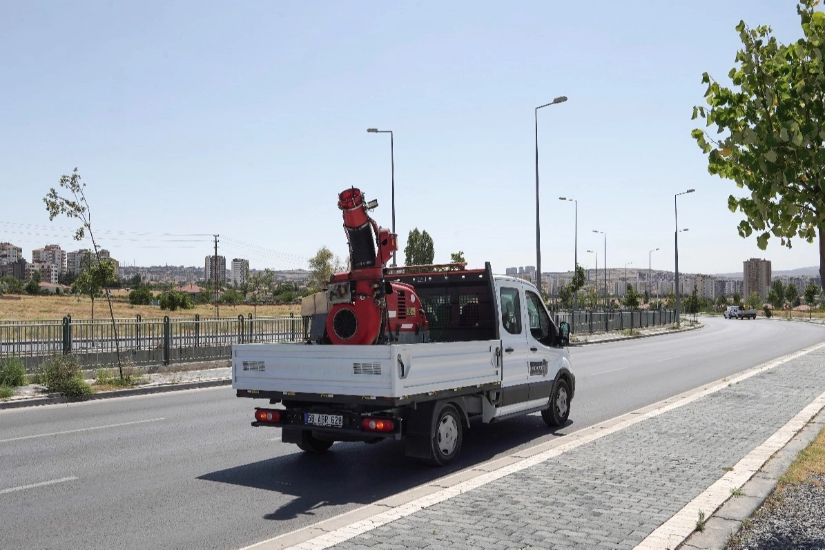 Melikgazi’de Yaz İçin Haşereyle Mücadele Başladı