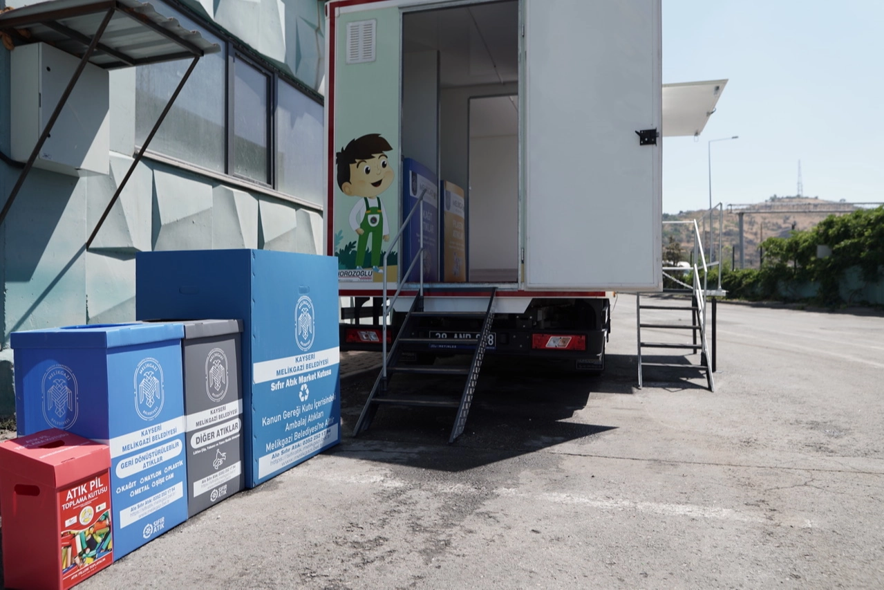 Melikgazi’den Sıfır Atık İçin Mobil Araç Hamlesi