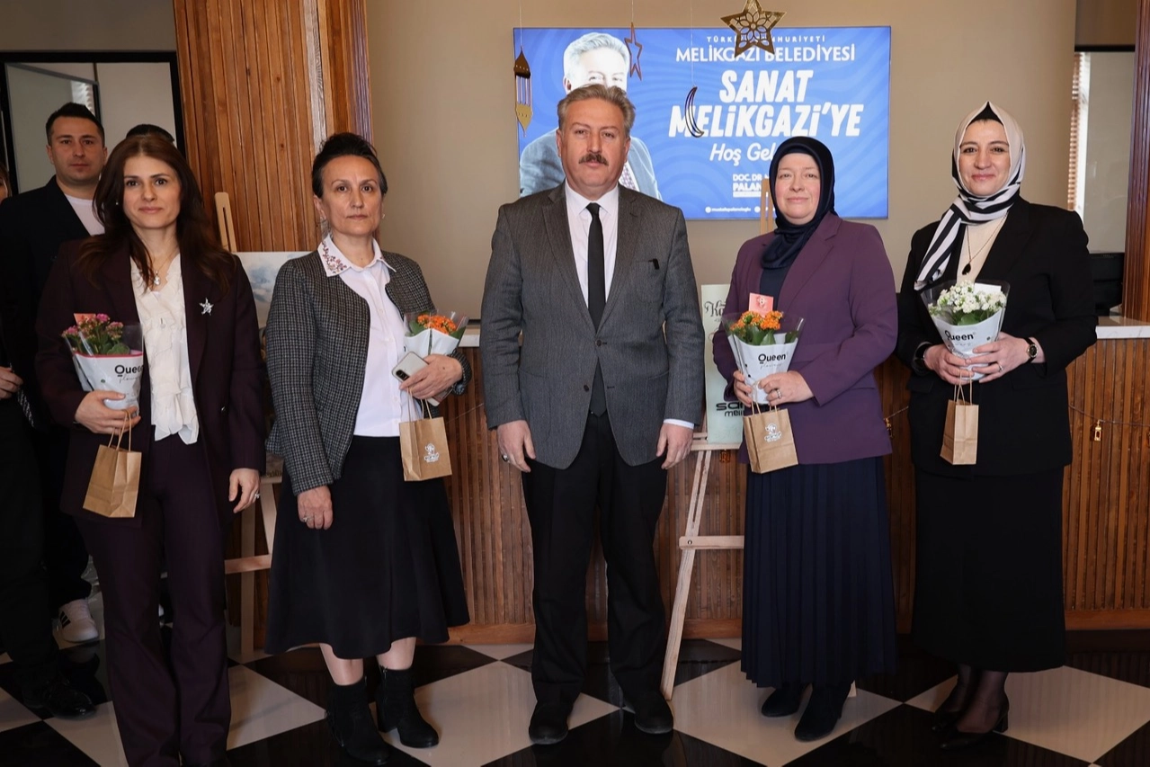 Melikgazi Kadınlar Günü Sergisi’nde Buluştu