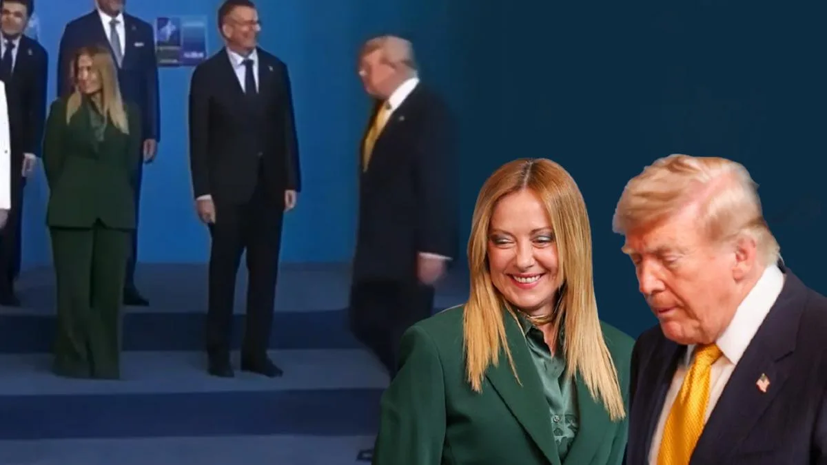 Meloni, Trump’tan Kaçmak İçin Yüzünü Çeviriyor!
