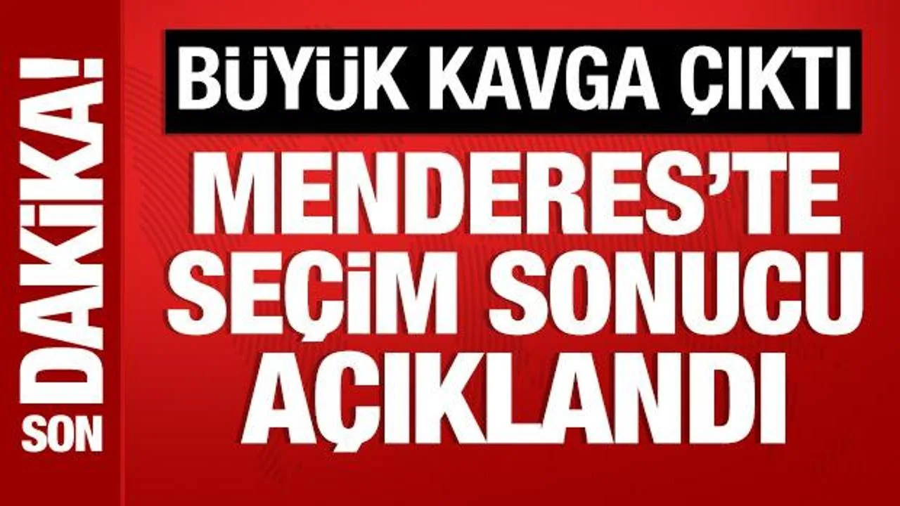 Menderes’te Başkanvekilliği Seçimini AK Parti Kazandı!