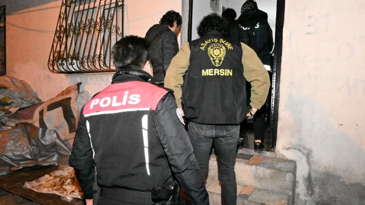 Mersin’de Asayiş Uygulamaları: 678 Gözaltı