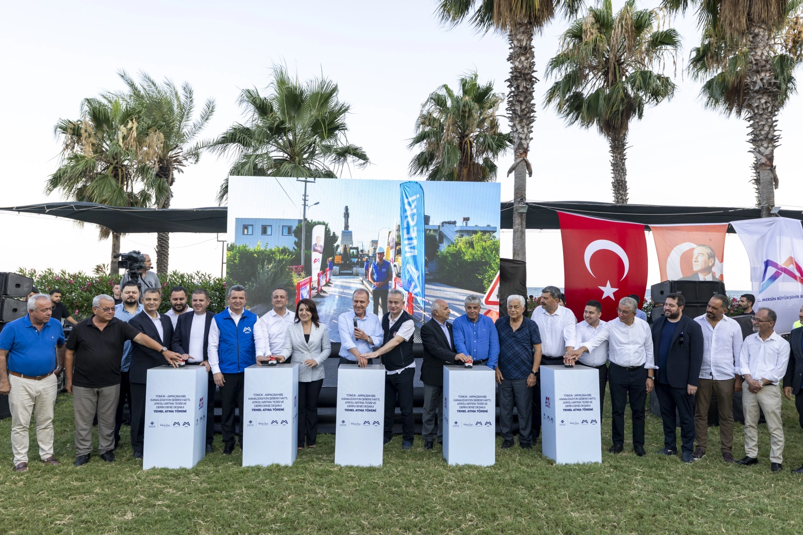 Mersin’de Dev Altyapı Projesinin Temeli Atıldı!