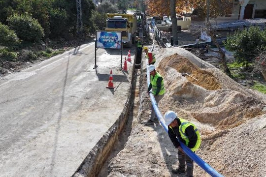 Mersin’de Hacıhalilarpaç’ta Su Altyapısı Yenilendi!