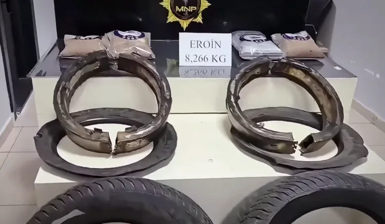 Mersin’de Lastiklere Gizlenmiş Uyuşturucu Ele Geçirildi!