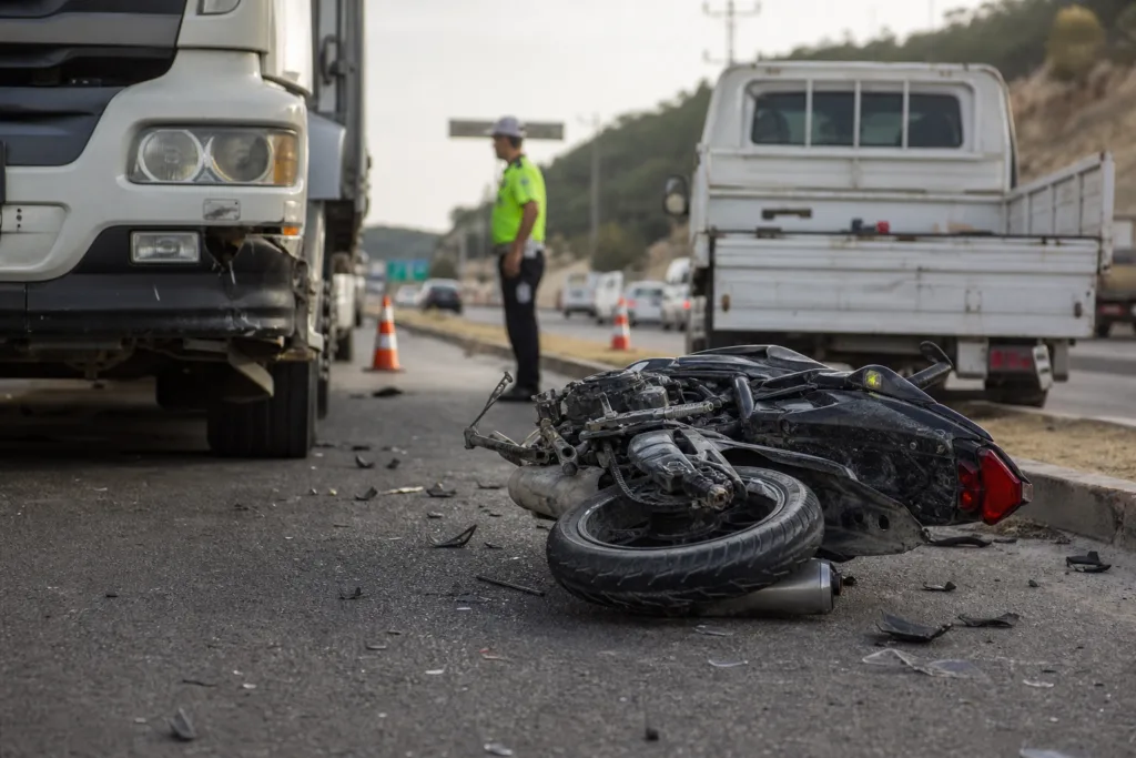 Mersin’de Motosiklet Kazasında Hayatını Kaybeden Sürücü, Oğlu Yaralı
