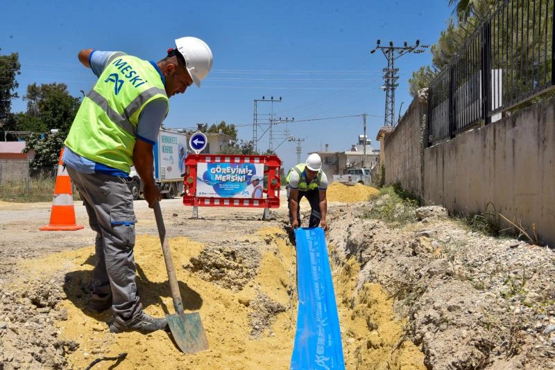 Mersin’de Su İhtiyacına Yeni Hat Desteği!