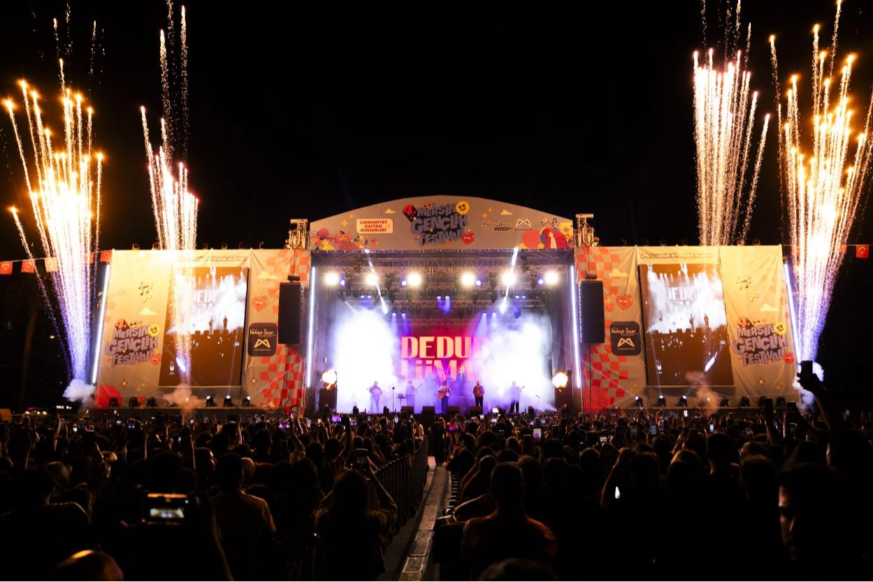 Mersin Gençlik Festivali Coşkuyla Başladı!