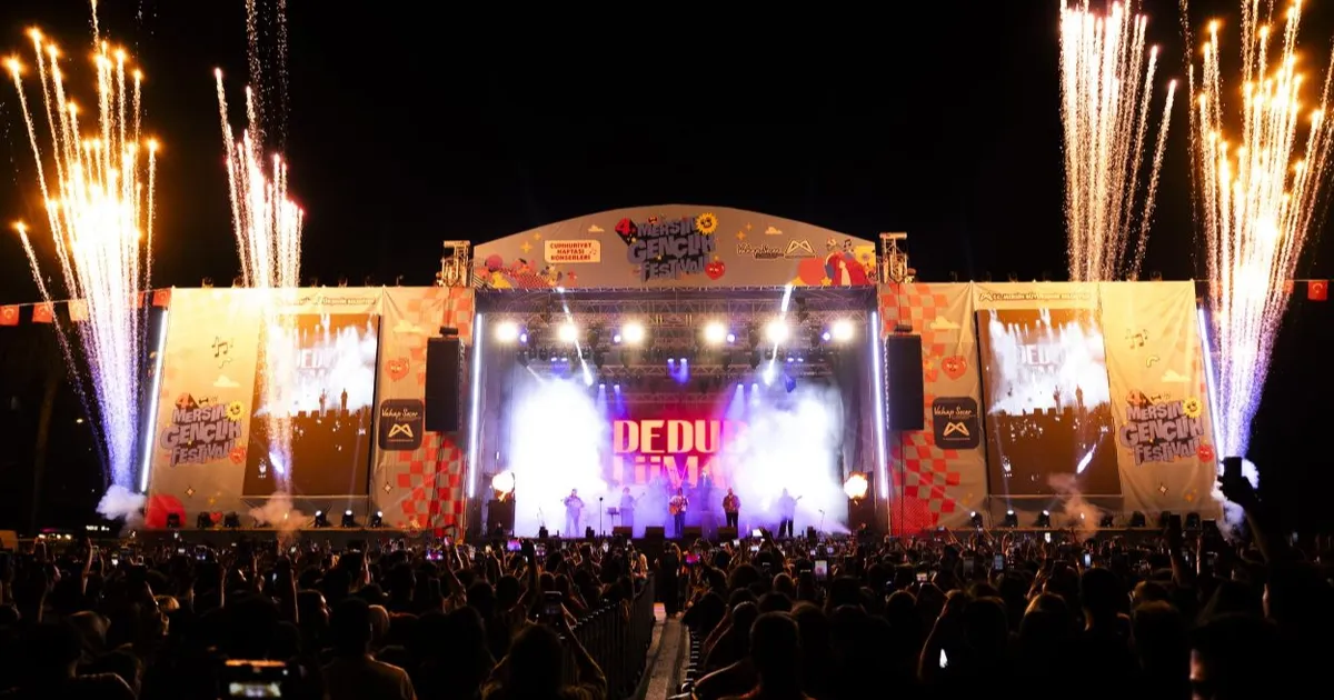 Mersin Gençlik Festivali’nde Eğlence Doruğa Ulaştı!