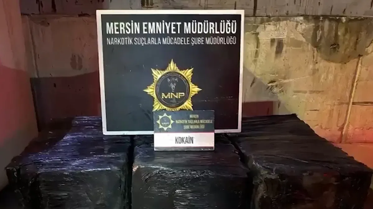Mersin Limanı’nda 298 kg Kokain Ele Geçirildi!