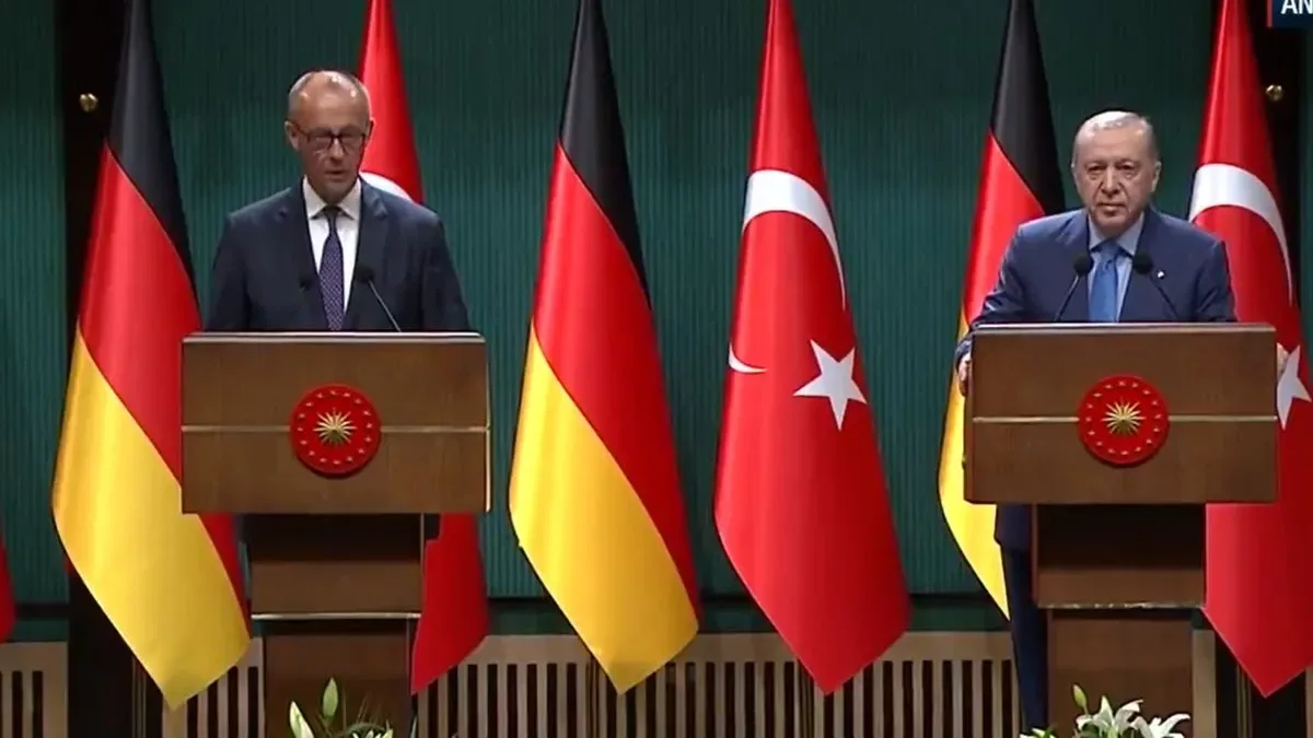 Merz Ankara’da: Avrupa Güvenliği İçin İş Birliği