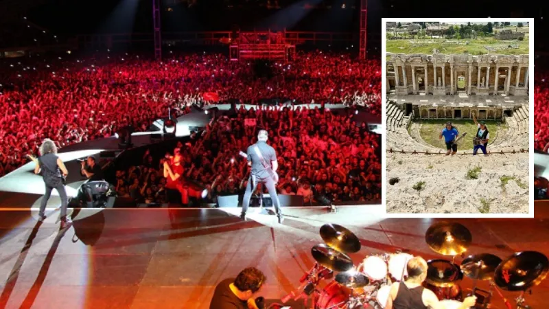 Metallica Üyeleri Türkiye’de İlham Arıyor!