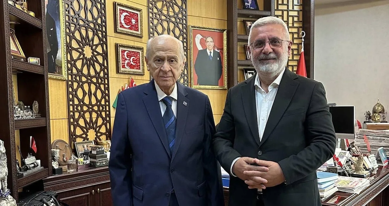 Metiner’den Bahçeli’ye Ziyaret ve Teşekkür