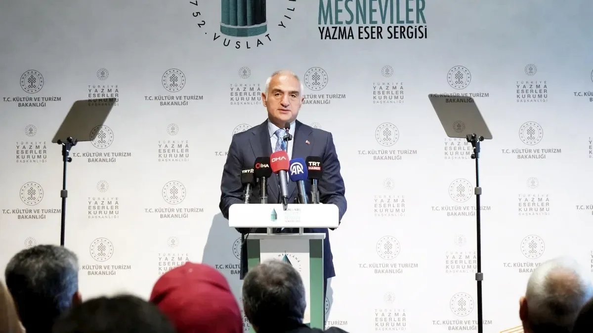 Mevlânâ’nın Eserleriyle ‘Dünya İlk’ Sergisi Açıldı