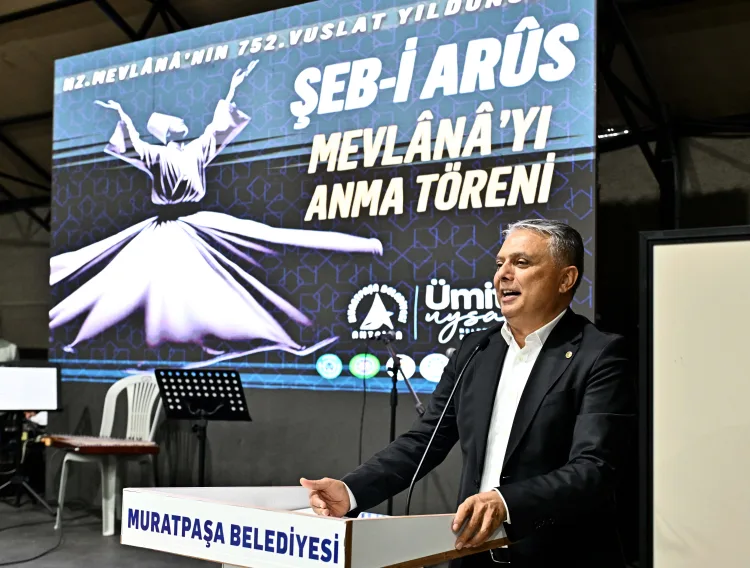 Mevlana’nın Vuslat Yılı Antalya’da Coşkuyla Kutlandı