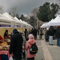 “Meydan Kadınların” dayanışma pazarına büyük ilgi