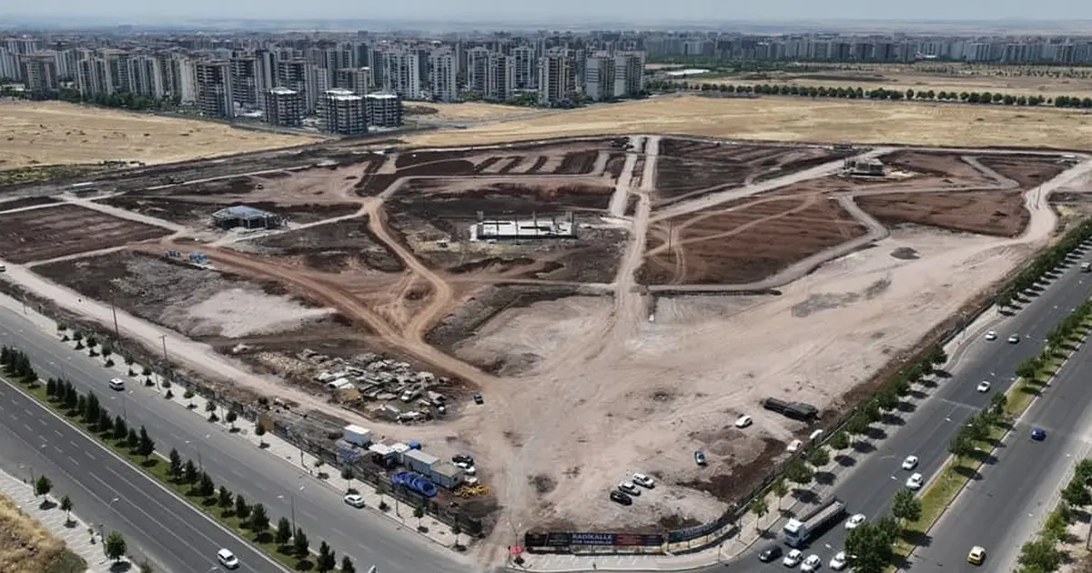 Mezopotamya Kent Parkı’nda Çalışmalar Devam Ediyor!