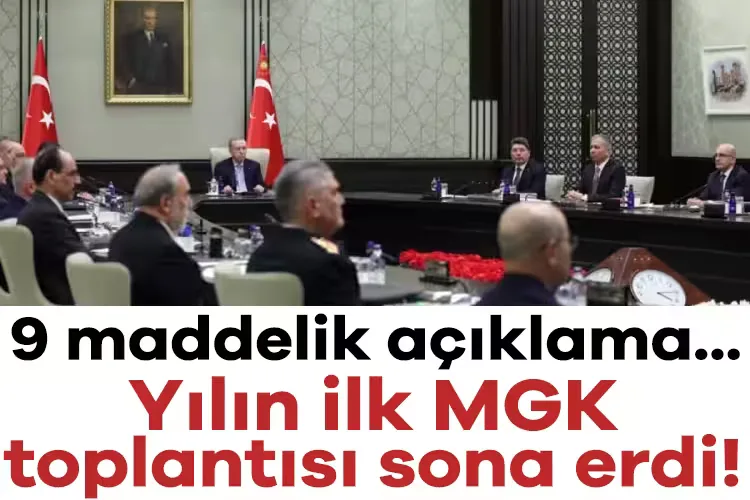MGK Toplantısı: Suriye ve İran Vurgusu!