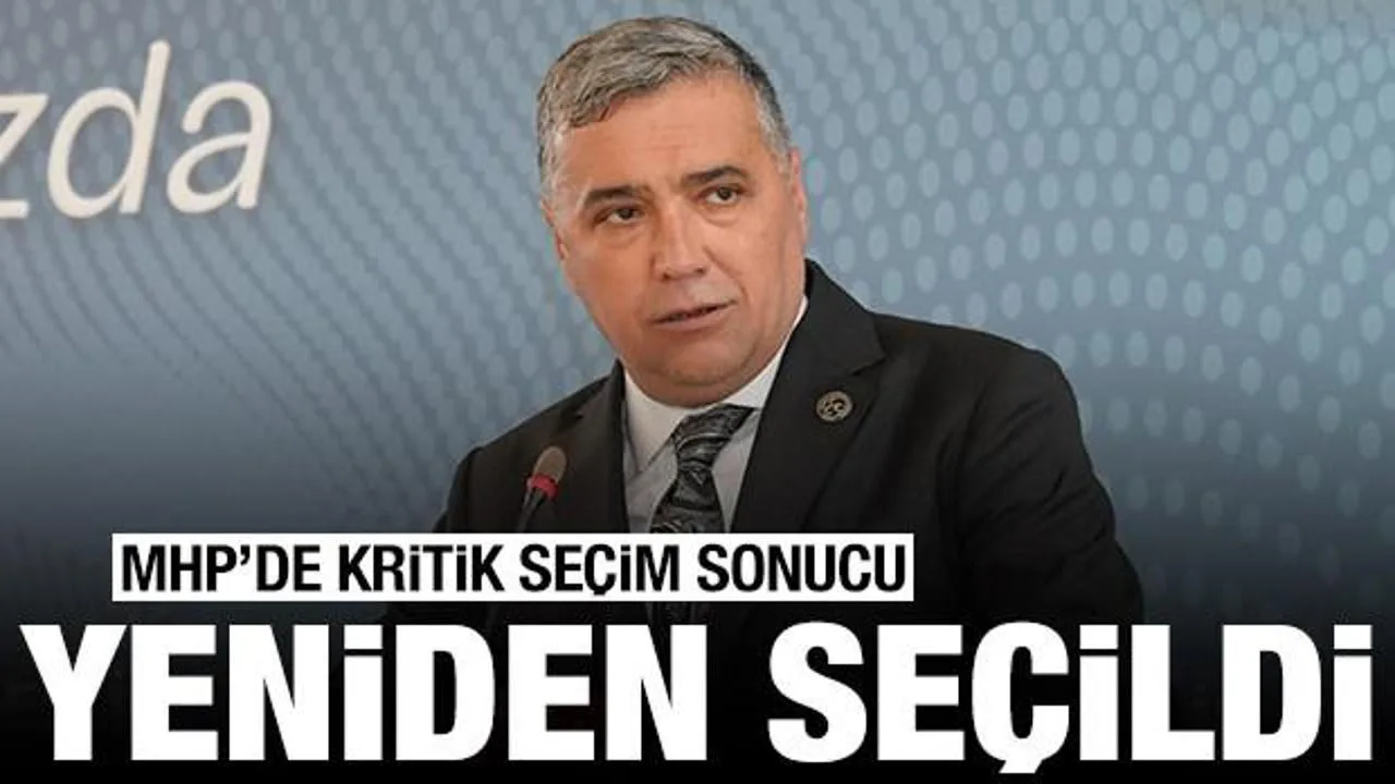 MHP Ankara Kongresi’nde Doğan Yeniden Başkan!