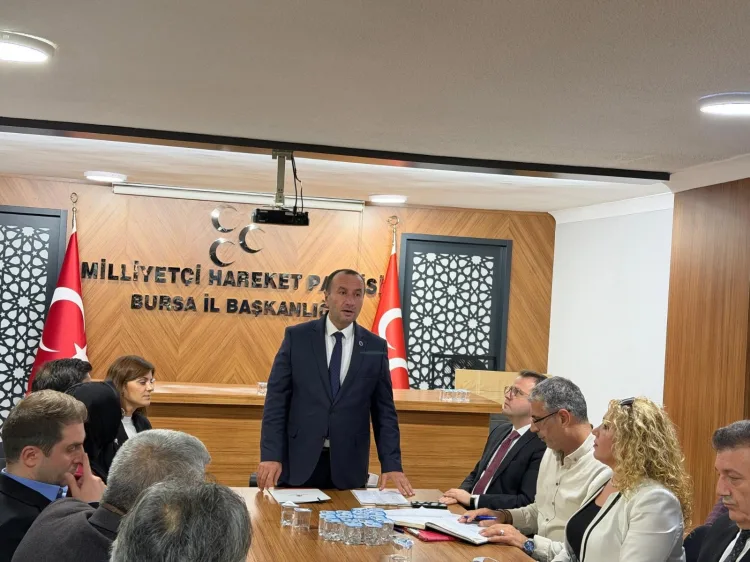 MHP Bursa’da Yeni Yönetim Göreve Başladı!
