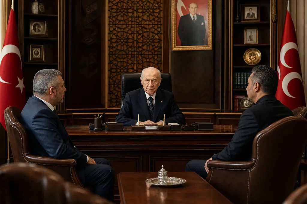 MHP’de Sarallar ve Şahinler Arası Görüşme Detayları