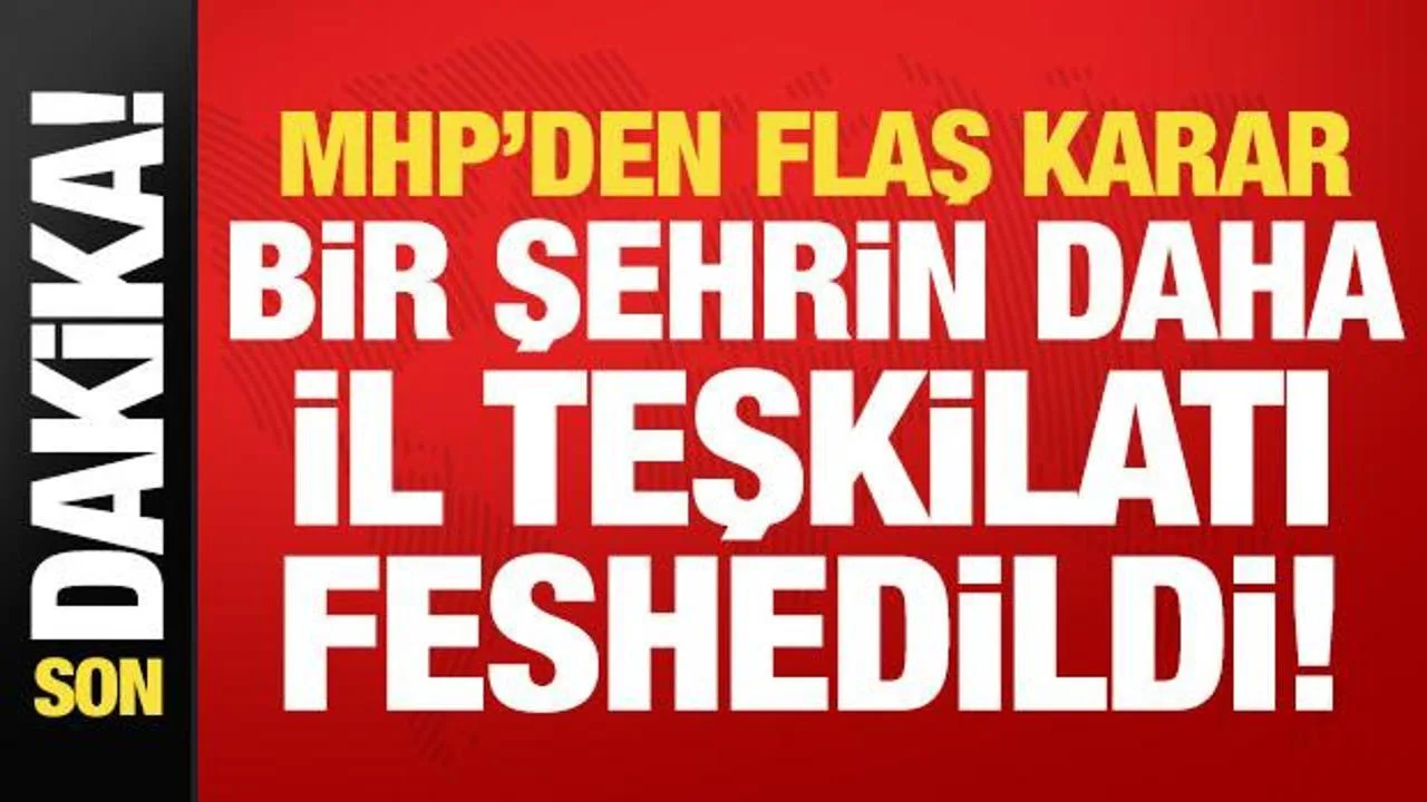 MHP Kütahya Teşkilatı Feshedildi, Yeni Başkan Atandı