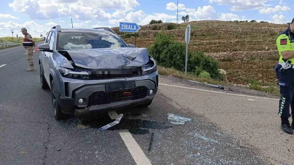 Midyat’ta Trafik Kazası: 4 Yaralı!