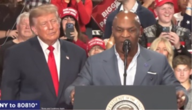 Mike Tyson, Trump’ın Mitinginde Destek Verdi ve Dikkat Çeken Açıklamalar Yaptı