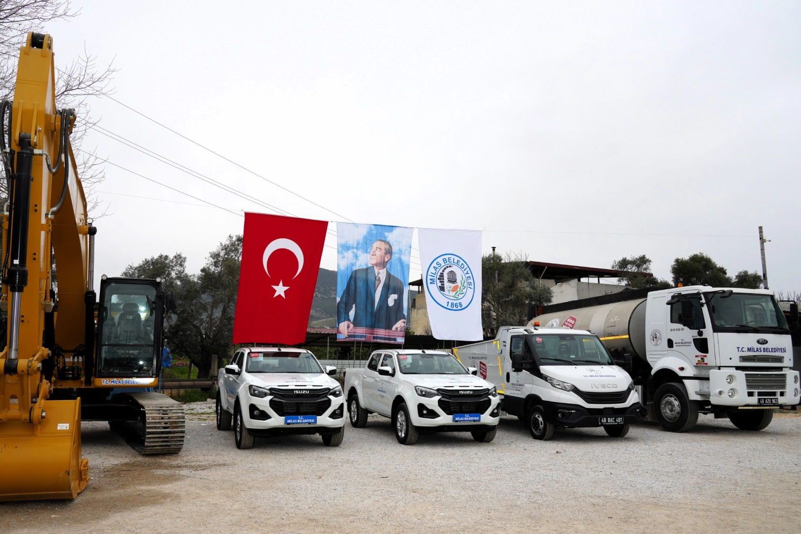 Milas Belediyesi Yeni Araçlarla Hizmette Büyüyor!