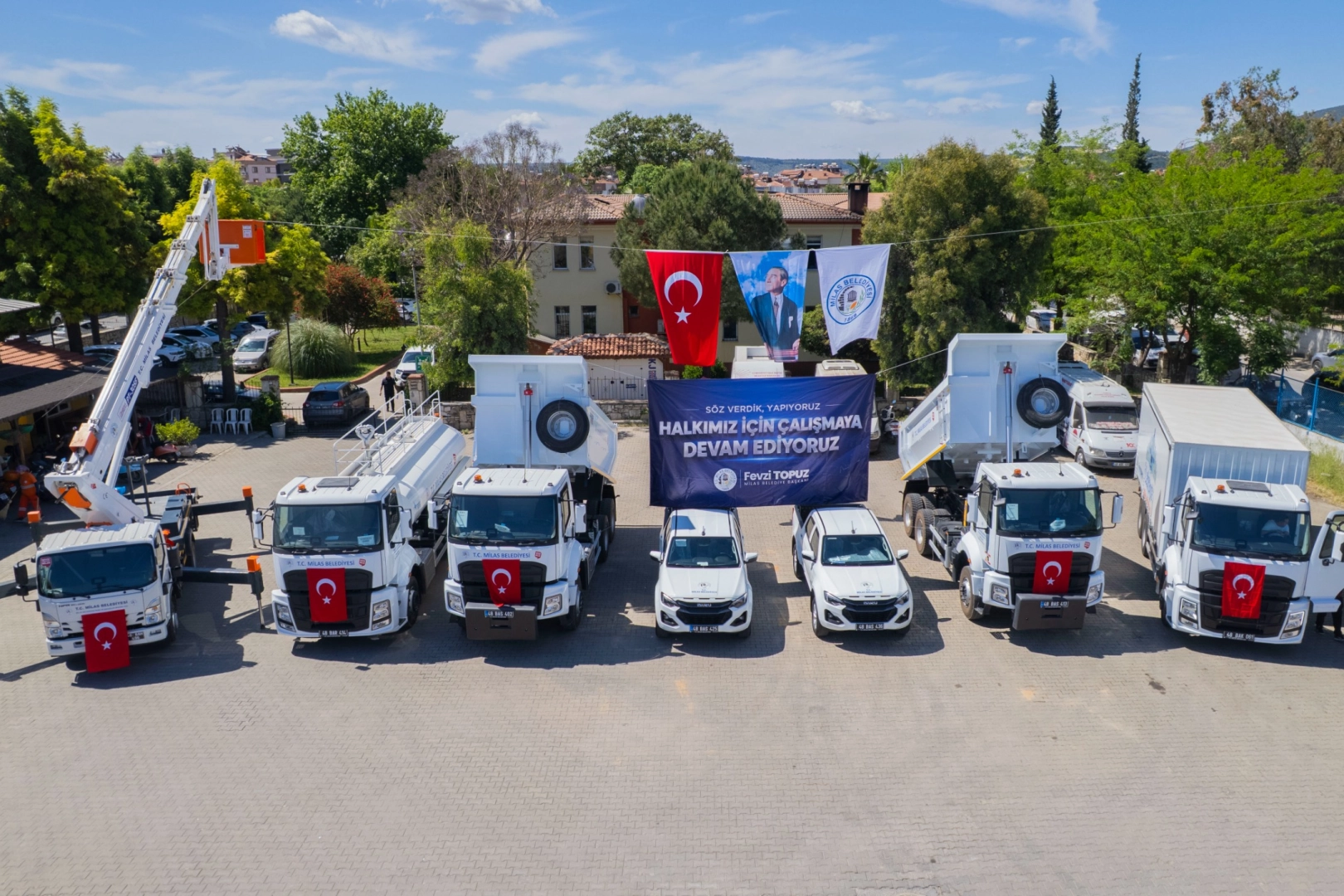 Milas Belediyesinden 42 Milyon TL’lik Araç Yatırımı